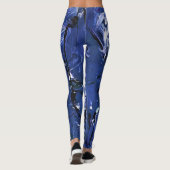 Blue Chaos Leggings (Rückseite)