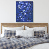 Blue Chaos Leinwanddruck (Insitu (Schlafzimmer))