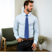 Blue check tie, Tie for formal events Krawatte