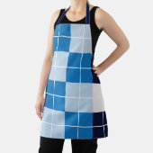 Blue Checked Kariert Schürze (InSitu)