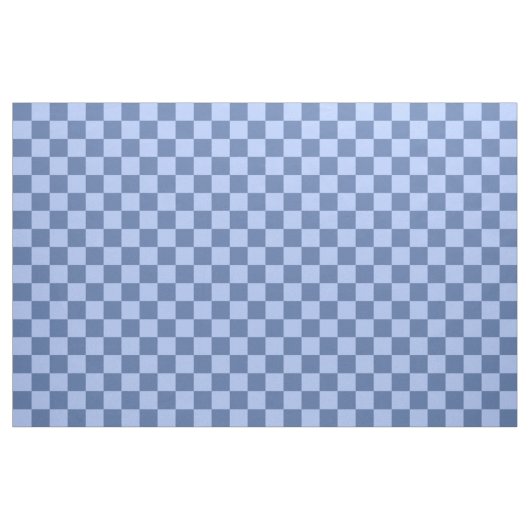 Blue Checkered Pattern Stoff (Yard (91,4 cm))