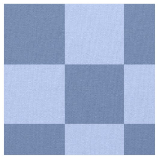 Blue Checkered Pattern Stoff (Nahaufnahme)