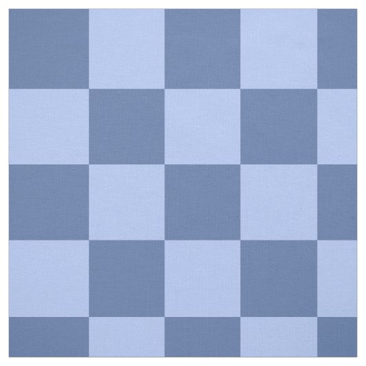 Blue Checkered Pattern Stoff (Muster)