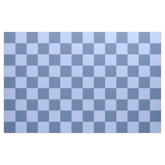 Blue Checkered Pattern Stoff (Fat Quarter (45,7 x 55,9 cm))