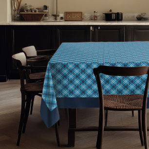 Blue Checkered Tablecloth Classic Tartan Country Tischdecke
