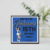 Blue Cheer #2 Einladung (Stehend Vorderseite)