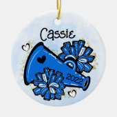 Blue Cheer Ornament Megaphone Pom Niedlich (Vorne)