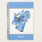 Blue Cheerleader Planner Planer (Vorderseite)
