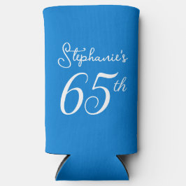 Blue Cheers to 65 Years 65. Geburtstagsparty Selters Dosenkühler