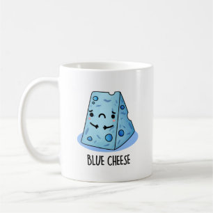 Blue Cheese Funny Food Puff Kaffeetasse