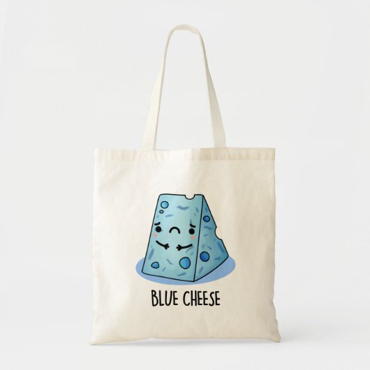 Blue Cheese Funny Sad Pun Tragetasche (Vorne)