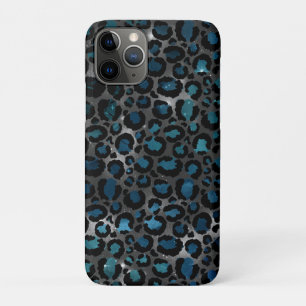 Blue Cheetah Spots Starry Night Space Astrologie Case-Mate iPhone Hülle