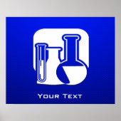Blue Chemistry Poster (Vorne)