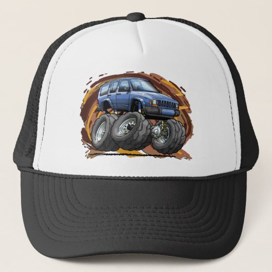 Blue_Cherokee Truckerkappe (Vorderseite)