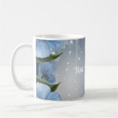Blue Cherry Blossom Kaffeetasse (Links)
