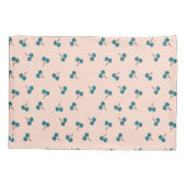 Blue Cherry Kissenbezug (Rückseite)