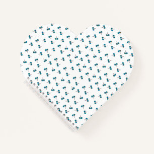 Blue Cherry Notizblock