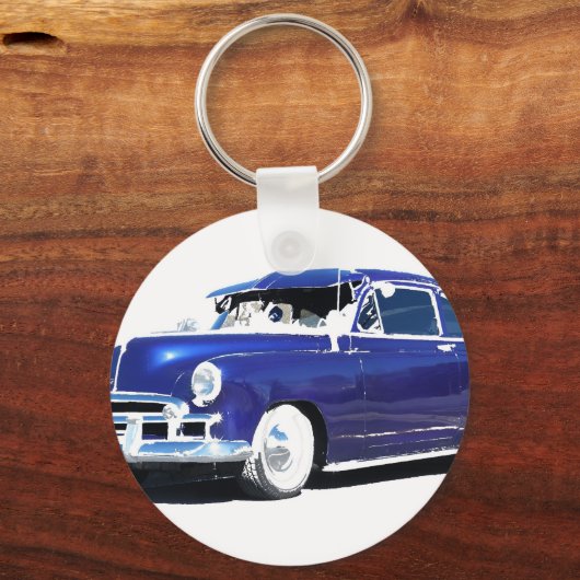 Blue Chevy Schlüsselanhänger (Vorderseite)