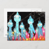 Blue Chiang Mai Postkarte (Vorne/Hinten)