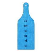 Blue Chic Schneidebrett (Vorderseite)