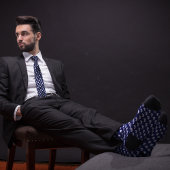 Blue Chicken Bauer Krawatte