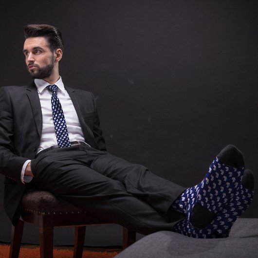 Blue Chicken Bauer Krawatte