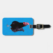 Blue Chicken Strut, Gepäckmarke Gepäckanhänger (Vorderseite horizontal)