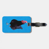 Blue Chicken Strut, Gepäckmarke Gepäckanhänger (Rückseite horizontal)