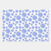 Blue Chicory-Blume Geschenkpapier Set (Vorderseite 3)