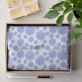 Blue Chicory-Blume Seidenpapier (Geschenk)