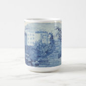 Blue Chinoiserie Bone China Tasse (Mittel)