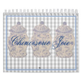 Blue Chinoiserie Hand Painted Ginger Jar Jars Cale Kalender (Titelbild)