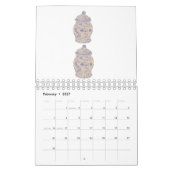 Blue Chinoiserie Hand Painted Ginger Jar Jars Kalender (Feb 2027)