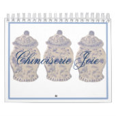 Blue Chinoiserie Hand Painted Ginger Jar Jars Kalender (Titelbild)