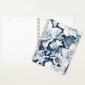 Blue Chinoiserie Personalisiert Planer (Anzeige)