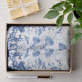 Blue Chinoiserie Seidenpapier (Geschenk)