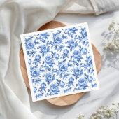 Blue Chinoiserie Serviette