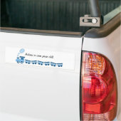 Blue Choo Choo Train Autoaufkleber (Auf Lkw)