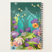 BLUE CHOW 2024 Daily Plananner Text anpassen Planer (Rückseite)