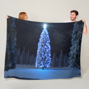 Blue Christmas (2002) Fleece Blanket