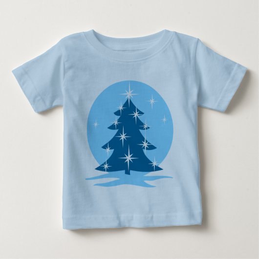 Blue Christmas Baby T - Shirt Holiday Classic T-Sh (Vorderseite)