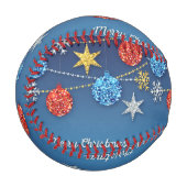 Blue Christmas Baseball (Vorderseite Links)