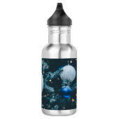 Blue Christmas Bauble Edelstahlflasche (Rechts)