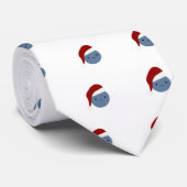 Blue Christmas Blueberry Krawatte (Gerollt)