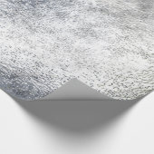 Blue Christmas Collection Wrapping - Mattiertes Gl Geschenkpapier (Ecke)