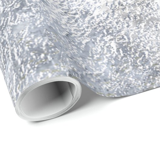 Blue Christmas Collection Wrapping - Mattiertes Gl Geschenkpapier (Rolleneckpunkt)