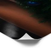 Blue Christmas: Glam Poster (Ecke)