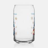 Blue Christmas Gnome with Red Lantern Berries Dosenglas (Rechts)