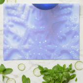 Blue Christmas Kitchtuch Geschirrtuch (Gefaltet)