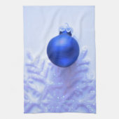 Blue Christmas Kitchtuch Geschirrtuch (Vertikal)
